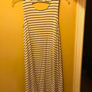 Striped T-Shirt Dress